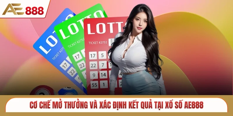 Cơ chế mở thưởng và xác định kết quả tại xổ số AE888