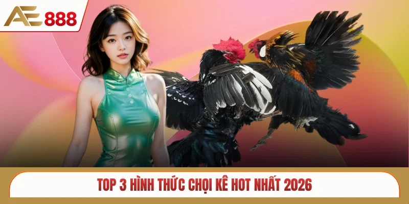 Top 3 hình thức chọi kê hot nhất 2026